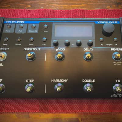 TC Helicon VoiceLive 2 | Reverb