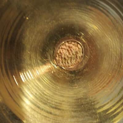 Paiste Vintage 2002 14" hi Hats 1960's? Bronze image 8