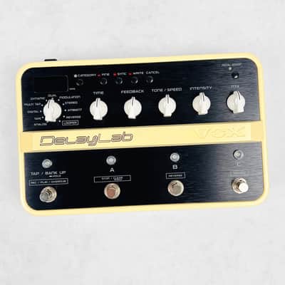 Vox DelayLab Pedal 2010s - Cream image 1