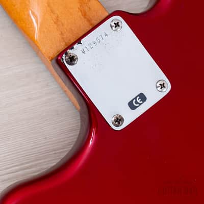 2000 Fender American Vintage '62 Jaguar Yamano, Candy Apple Red w/ Matching Headstock, Case & Tags image 16