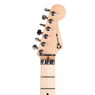 Charvel Custom Shop Flame Sassafras San Dimas Natural Oil image 9