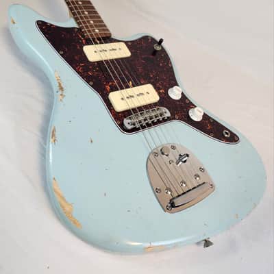 LsL Instruments Placerita, JM Style Offset Ash Body, 5A Maple Neck w/Rosewood FB, Sonic Blue, HSC image 10