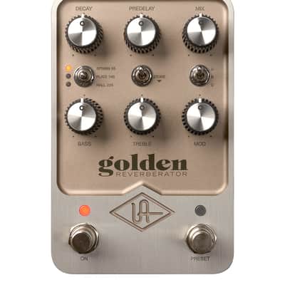 Universal Audio UAFX Golden Reverb Pedal with Bluetooth image 1