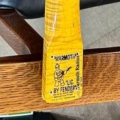 Warmoth 5A Flame Maple SRV Stratocaster Neck image 4