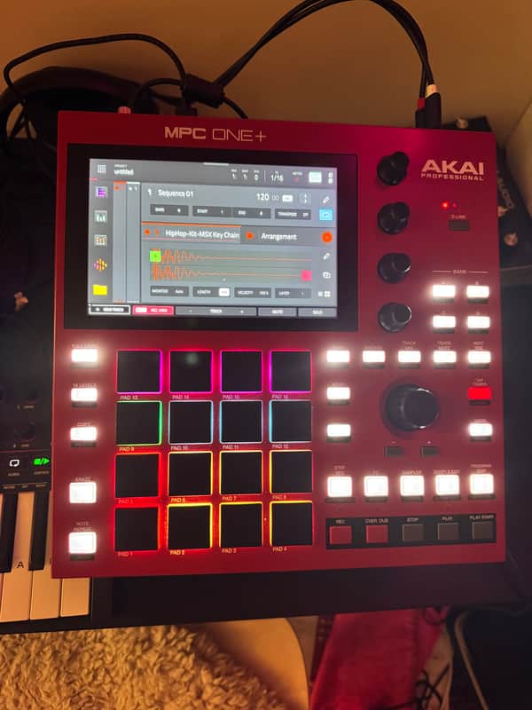 Akai MPC One + Standalone MIDI Sequencer 2023 - Present - Red image 1