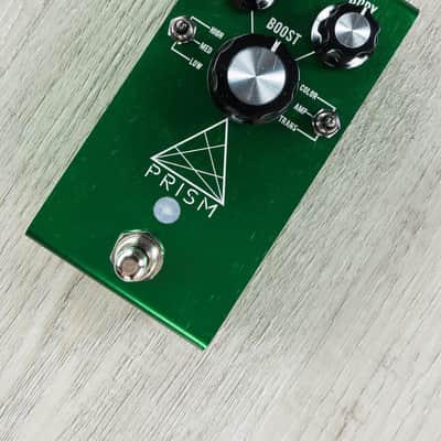 Jackson Audio Prism Buffer Boost Preamp EQ Overdrive Guitar Effects Pedal Green image 4