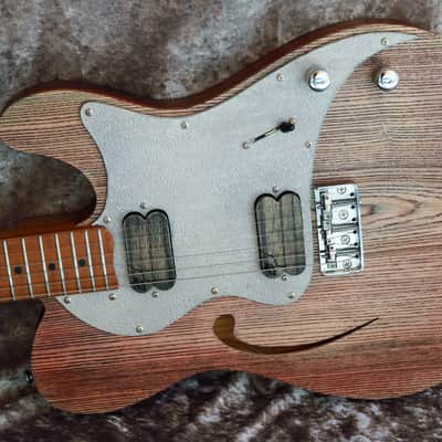 Build to order GB Liuteria Traditional Tele Semi Hollow Custom shop - grape marc image 7