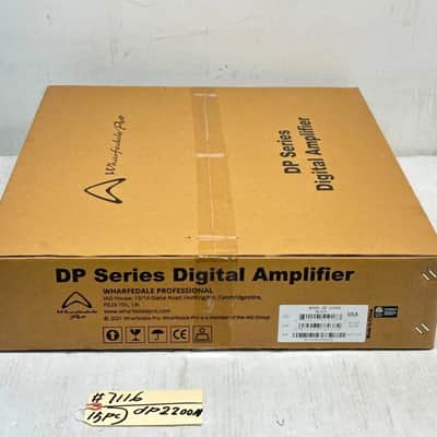 Wharfedale Pro DP-2200N 2-Channel 6800W Digital Power Amp #7116 (one) THS image 3