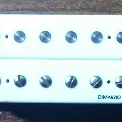 Fender Dimarzio H8 Humbucking Pickup White image 1