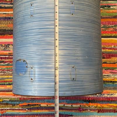 Rogers 1960’s 16” Floor Tom in Original Blue Ripple image 8