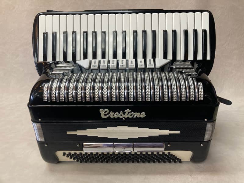 CRESTONE CONCERTO 3-REED ACCORDION WITH MICROPHONE #CCTT23 image 1