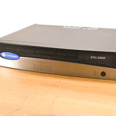 Crown CTs 2000 2-Channel 1000W Power Amplifier CG01YVH image 1