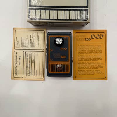 DOD Digitech 230 Noise Gate Original Gray Box Vintage Guitar Effect Pedal + Box image 1