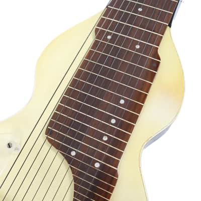 Vintage 1940?ÇÖs Epiphone Eddie Alkire Eharp 10 String Lap Steel Guitar image 9