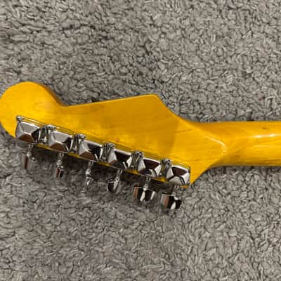 Custom Little wing - Yellow  Exclusive 3D printed guitar Custom shop made in Ukraine Electric guitar Strat Superstrat stratocaster Excellent Condition image 11