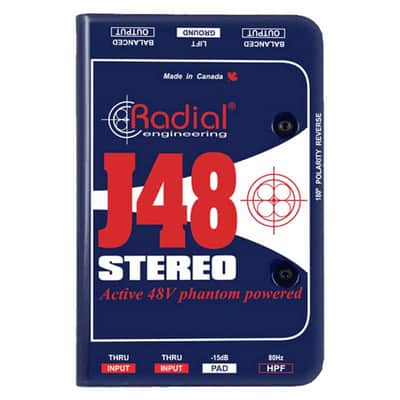 Radial Engineering J48-STEREO DI active stéréo image 2