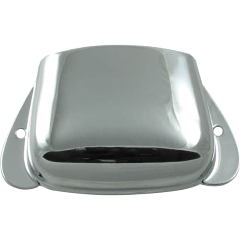 Bridge Cover - Fender®, for Vintage P-Bass, Chrome image 1