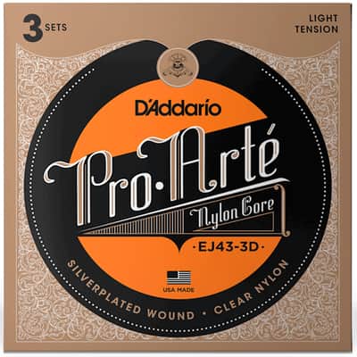 EJ43-3D Pack de 3 jeux EJ43 Light D'Addario image 2