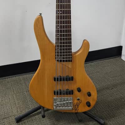 1994 Washburn XB-600R/NM Bass – Natural – EMG Preamp image 2