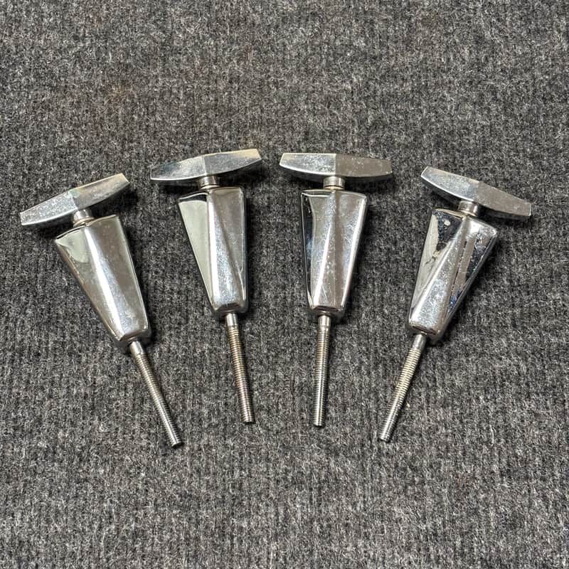 Pearl D-041 Bass Drum Claws & T-080 T-Handle Tension Rods - Set of 4 - B image 1
