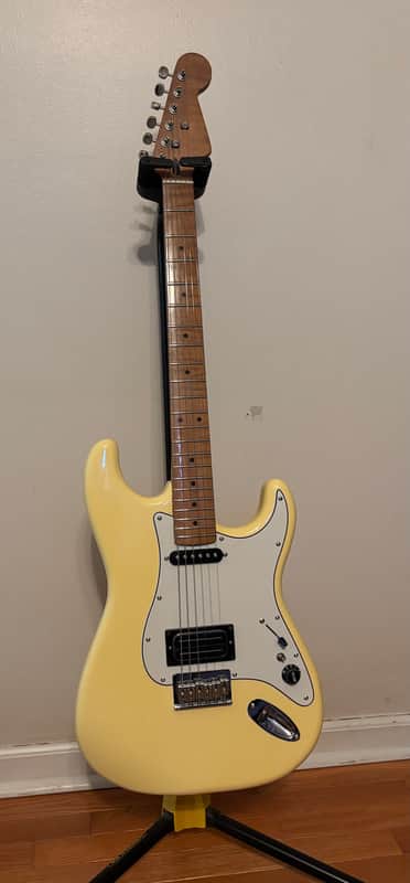 Partscaster hardtail strat stratocaster maple cream HS Bill Becky Wilde L500XL Partscaster hardtail strat stratocaster 2025 - Cream image 1