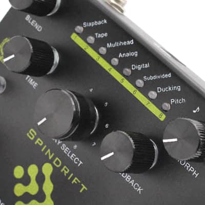 Mosky SPINDRIFT Digital Delay with TAP Guitar Effect Pedal 8 Mode Metal Shell image 9