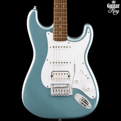 Squier Affinity Series Stratocaster Junior HSS Laurel Fingerboard Ice Blue Metallic image 1