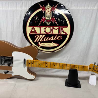 Fender USA Custom Shop Special Edition Custom Deluxe Telecaster Guitar with COA + Case 2010 - Copper / Maple neck image 2