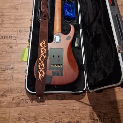 Ernie Ball Music Man John Petrucci Signature JP15-7 2015 - Tiger Eye Quilt image 2