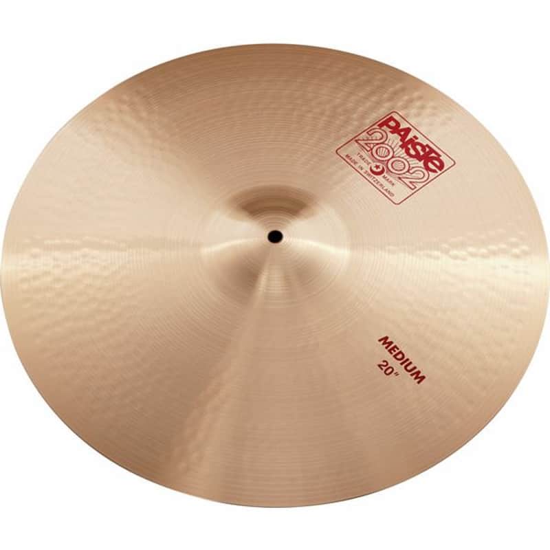 Paiste 2002 20" Medium Crash Cymbal image 1