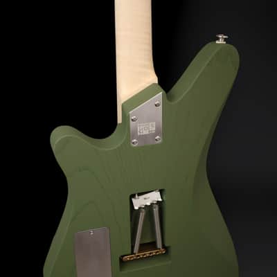 Tao Guitars Sutorato “U-A-M” - Lincoln Green (black filled pores) w/ ABM 2-Point Trem. NEW (Authorized Dealer) *VIDEO ADDED* image 13