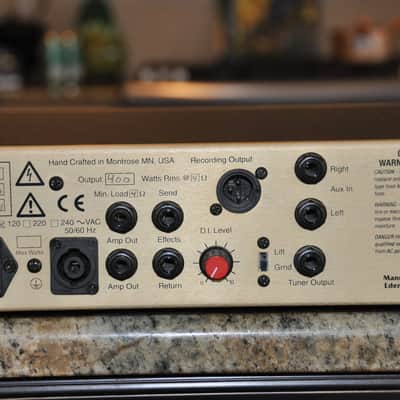 Eden WT400 Hybrid Bass Amplifier Head image 2