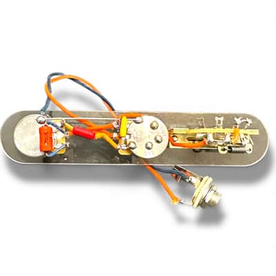 3-way tele CTS 500K with Greasebucket Tone Circuit with NOS 60’s Tropical Fish Capacitors and NOS Sprague Pacer Cap! image 2