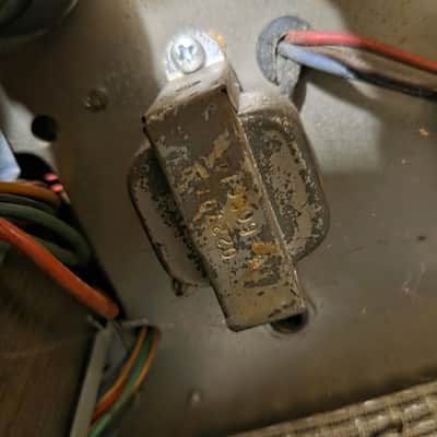 1966 Fender Fender Deluxe Reverb Blackface AB763 Vintage Tube Amp 1966 image 6