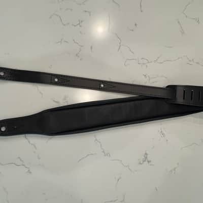 Minotaur Dave X Black Leather Guitar Strap Handmade in Europe New, David Gilmour image 2