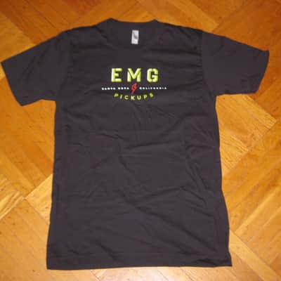 new A+ (with product label) genuine EMG Santa Rosa T-Shirt Men's Small, 100% Combed Cotton, Short Sleeve (It visibly a lot smaller than a typical Men's Size Small shirt. Please refer to the measurements that I have provided in description) image 6
