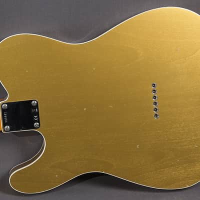Fender Custom Shop Telecaster 1960 Custom JRN/CC Aztec Gold image 10