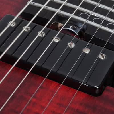 Schecter Sunset-7 Extreme Scarlet Burst image 9