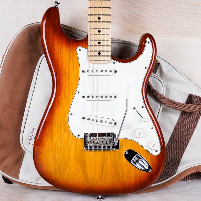 Fender American Standard Stratocaster 2012 Sienna Sunburst Custom Shop Pickups w/ Bag image 1