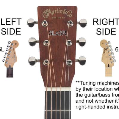 GOTOH GRL510C-12 Res-o-Lite Open Gear Bass Tuner Clover, Cosmo Black, 5L image 2