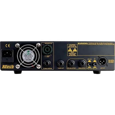 Markbass Little Mark IV 500W Bass Amplifier Head Black image 3