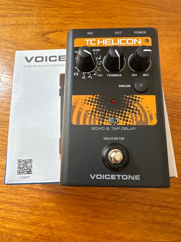 TC Helicon VoiceTone E1 2011 - 2021 - Black image 1