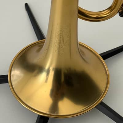 Adams A1 v2 Bb Trumpet - Satin Gold Lacquer image 6