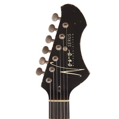 Novo Serus J Bull Black Medium Distress w/ Fralin P-90 Pickups (Serial #26715) image 6