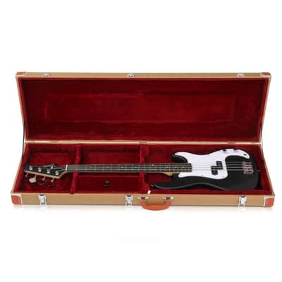 Aftermarket Tweed Bass Guitar Hard Case Standard Electric Bass Guitars Hardshell Case Key Surface image 2