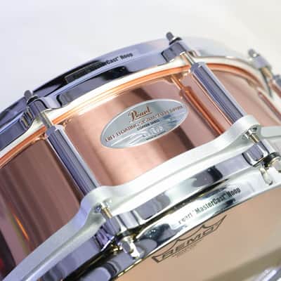 PEARL FC1450/C FREE FLOATING COPPER 14x5 Pearl Snare Drum (08/31) image 4