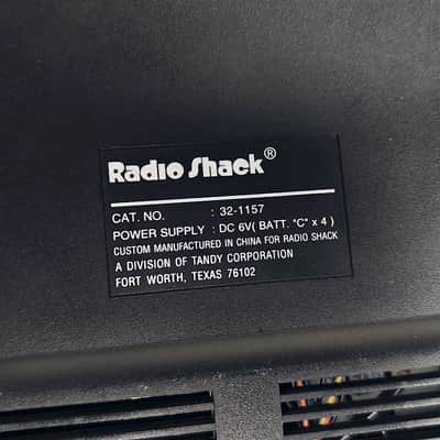 Vintage Radio Shack Sing Along Karaoke Music System 32-1157 image 6