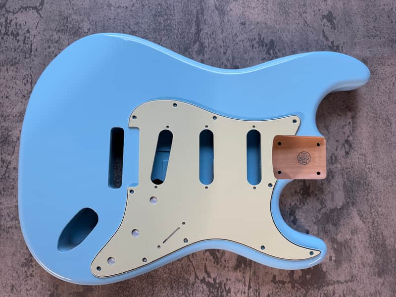 BMC Guitar Body Strat® Stratocaster® Standard SSS Route SONIC BLUE image 1