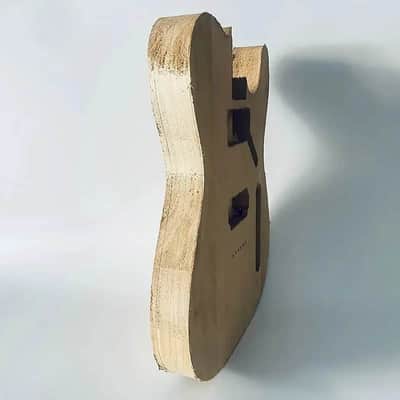 Harley Benton Tele Style Guitar Neck with HH Unfinished Body Set image 4