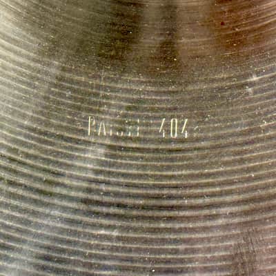 VINTAGE 22” Paiste 404 Ride 2458g image 4